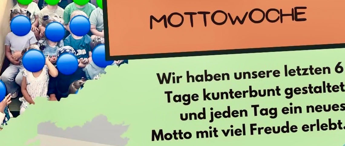 Unsere Mottowoche vor den Schließzeiten